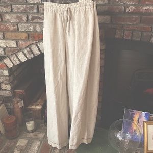 Lane Bryant Linen Pants NWT